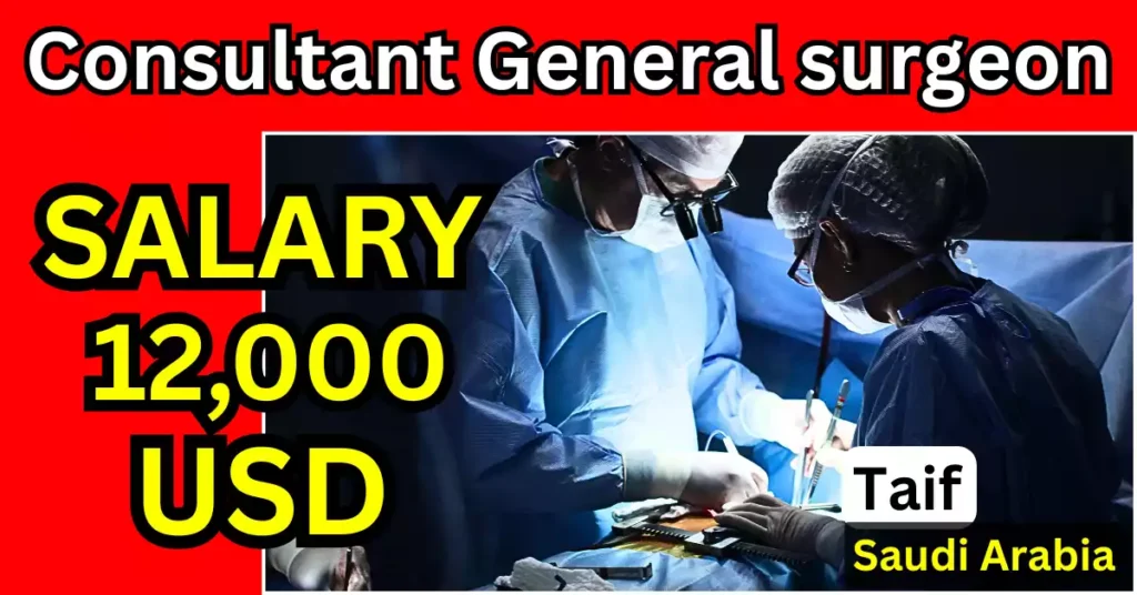 Consultant General Surgeon