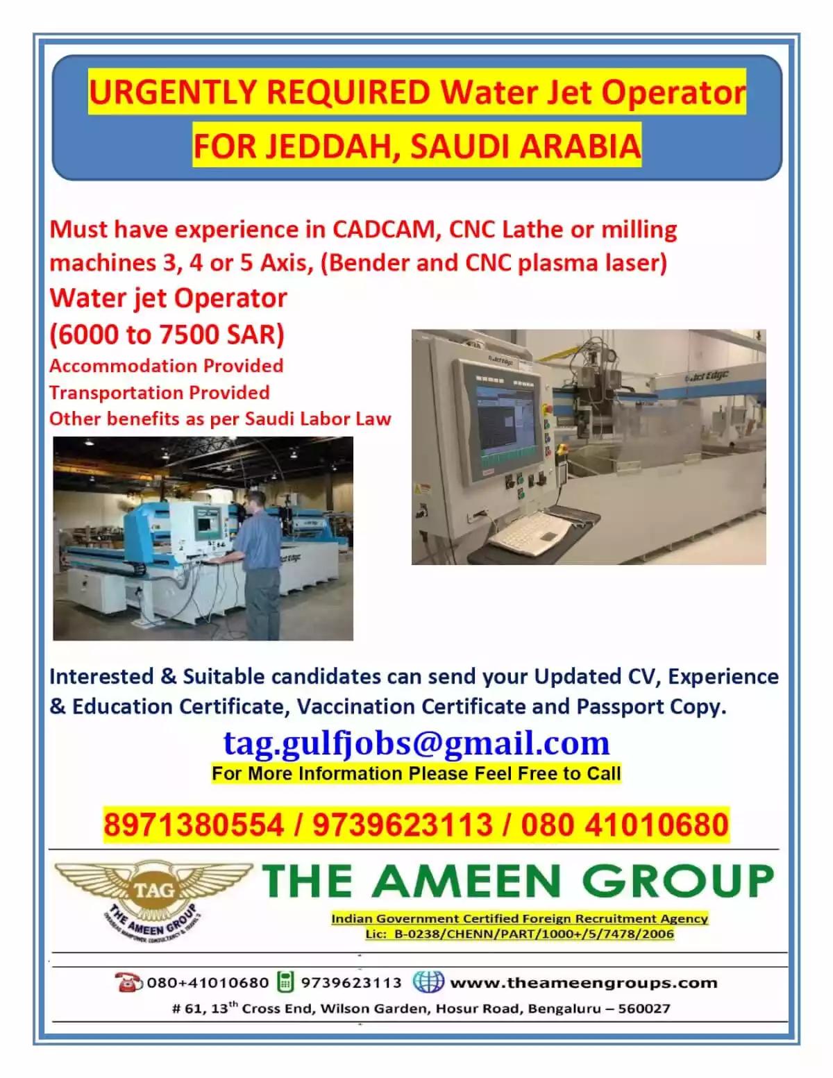 Water Jet Operator KSA